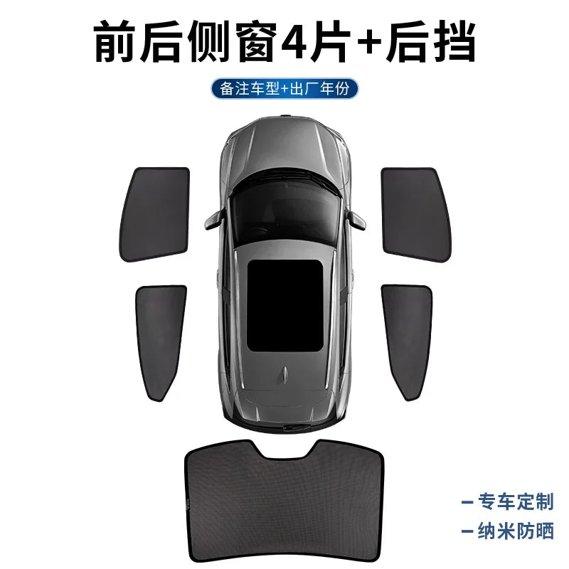 Mazda 8 üçün xüsusi avtomobil günəşdən qoruyucu örtük, pəncərə günəşindən qoruyucu qurğu, istilik izolyasiya bloku, model 11-15, torlu pərdə bloku, maqnit bərkitməsi