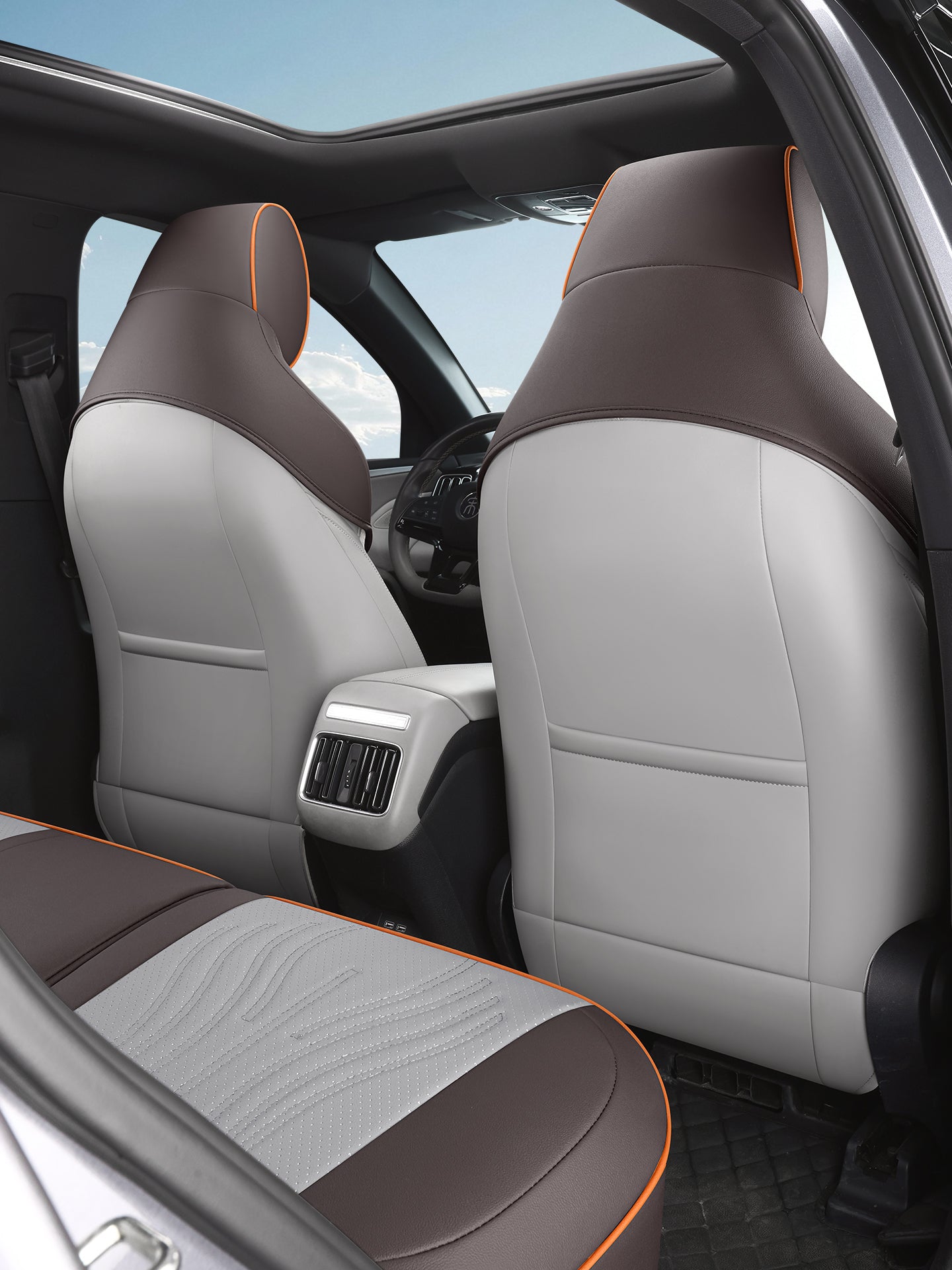 BYD Song Plus Xüsusi Avtomobil Oturacaq Yastıqları, Orijinal Dəri, Yəhər Yastıqları, Yarı Bükülmüş Oturacaq Yastıqları, Oturacaq Üzlükləri, 2025 Model