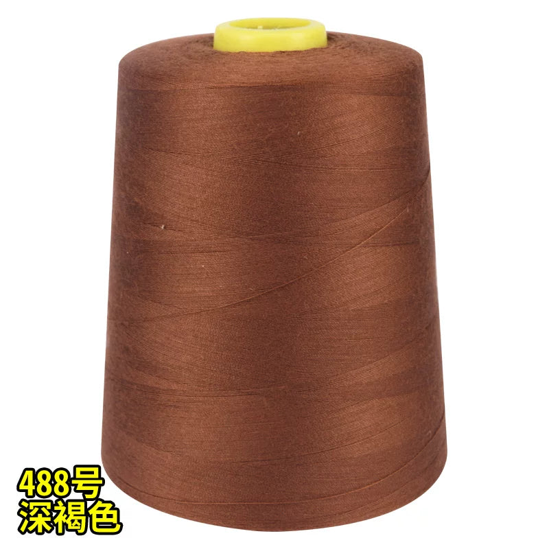 Lafeng markalı yüksək sürətli polyester tikiş ipi 20S/2 orta qalın sap böyük rulon baqaj sapı tikiş maşını ipi 202 ağ sap