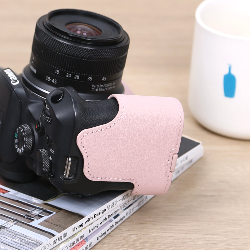 Canon R10 qoruyucu qutu R50R8R7RPR6 ikinci nəsil üçüncü nəsil R52 kamera çantası aksesuarları orijinal dəri çanta R100R50V