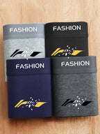 4 ədəd kişi boksçu şortları, modal təmiz pambıqdan hazırlanmış, antibakterial, nəfəs alan, dörd künclü, dəbli.