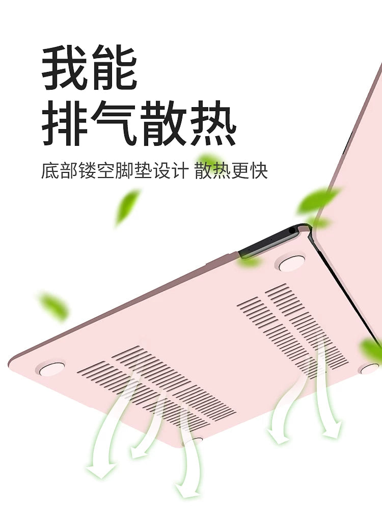 Apple noutbukunun qoruyucu qabı pro16air15 üçün uyğundur pro14 shell macbook14 düym yeni 13 film çəkilə bilən 13.6 qabıq M2M3M4M1M5 cızılmaya davamlı neo