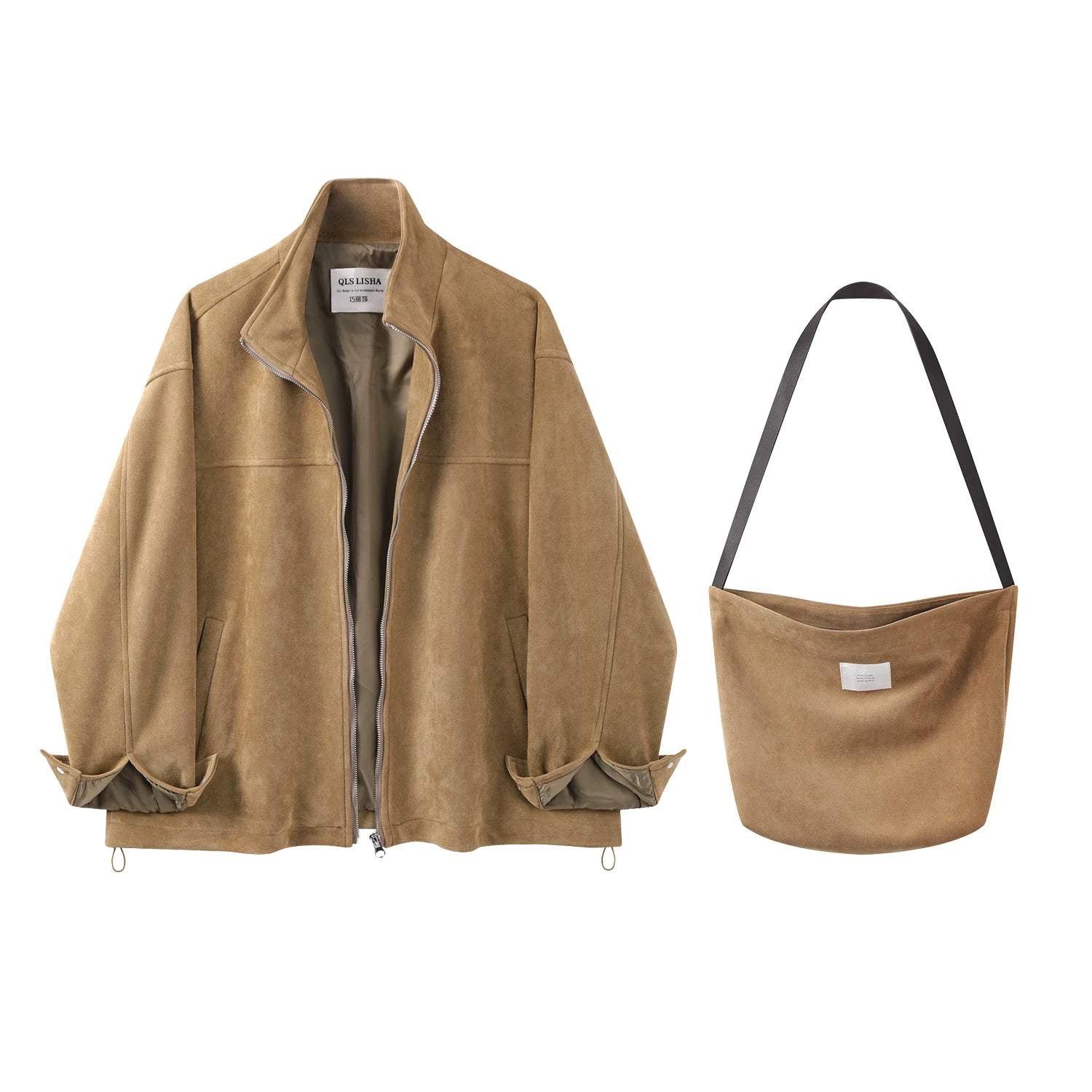 Cholisa-nın payız və qış üçün tamamilə möhtəşəm və şık retro dizaynlı zamşa gödəkçəsi.