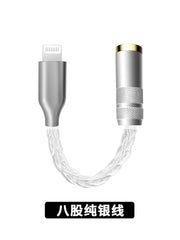 Apple iPhone 13/14-dən iPhone 15 Pro-ya (düz və dəyirmi Lightning konnektoru) Amida qulaqlıq adapteri və iPhone 16/17 Pro Max üçün Huawei Type-C-dən 3.5 mm-ə qədər qulaqlıq adapteri.