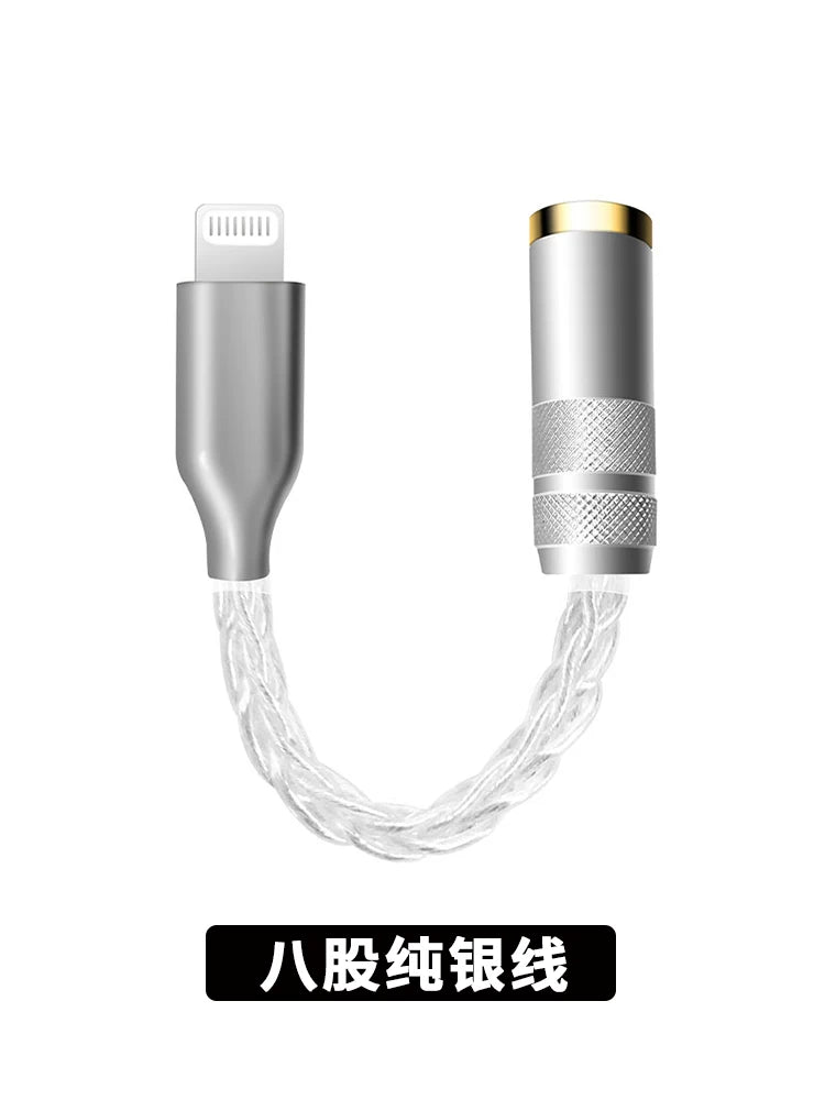 Apple iPhone 13/14-dən iPhone 15 Pro-ya (düz və dəyirmi Lightning konnektoru) Amida qulaqlıq adapteri və iPhone 16/17 Pro Max üçün Huawei Type-C-dən 3.5 mm-ə qədər qulaqlıq adapteri.