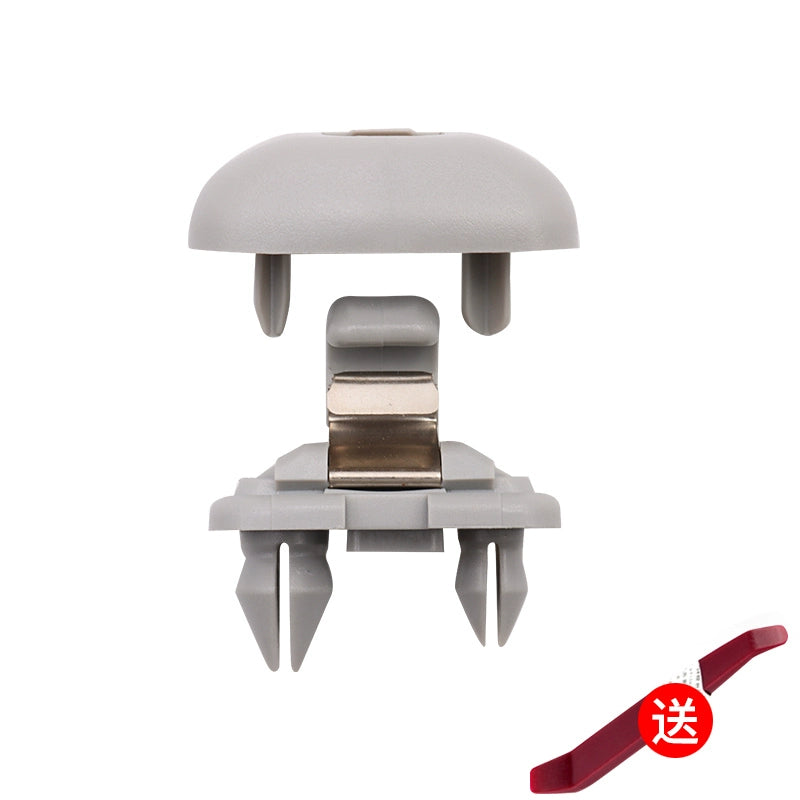 Audi A4L A3 Q5 A6L Q3 A5 üçün uyğundur. Günəş qoruyucu tokası işıq baryeri klipi çəngəl baza mötərizəsi