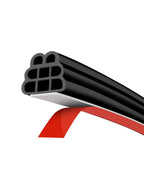 Avtomobilin sızdırmazlıq zolağı Səs-küydən qoruyan üçqat qalınlaşdırılmış avtomobil qapısı neytral qapı tikişi toz keçirməyən səs-küyün azaldılması suya davamlı xüsusi rezin çubuq