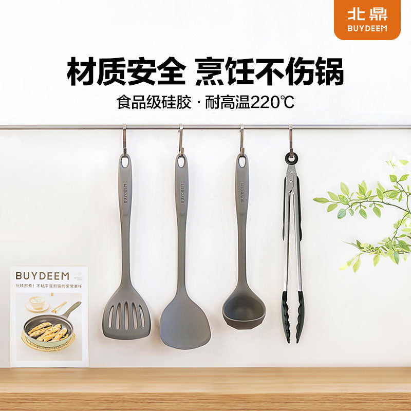 Beiding silikon spatula bişirmə spatula yapışmayan xüsusi qızartma spatula silikon spatula qaşıq manqal maşası məişət mətbəx əşyaları