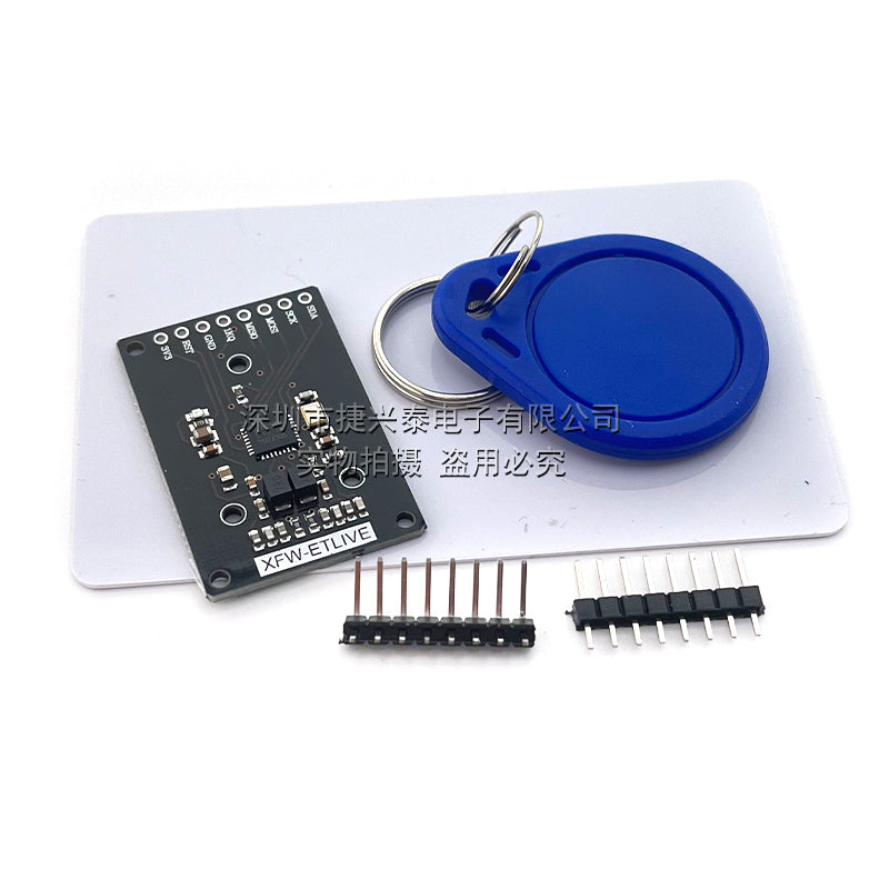 RC522 mini RFID radio tezliyi IC kartı induksiya oxu və yazma kartı sürüşdürmə modulu kiçik ölçülü 13.56MHZ - 2