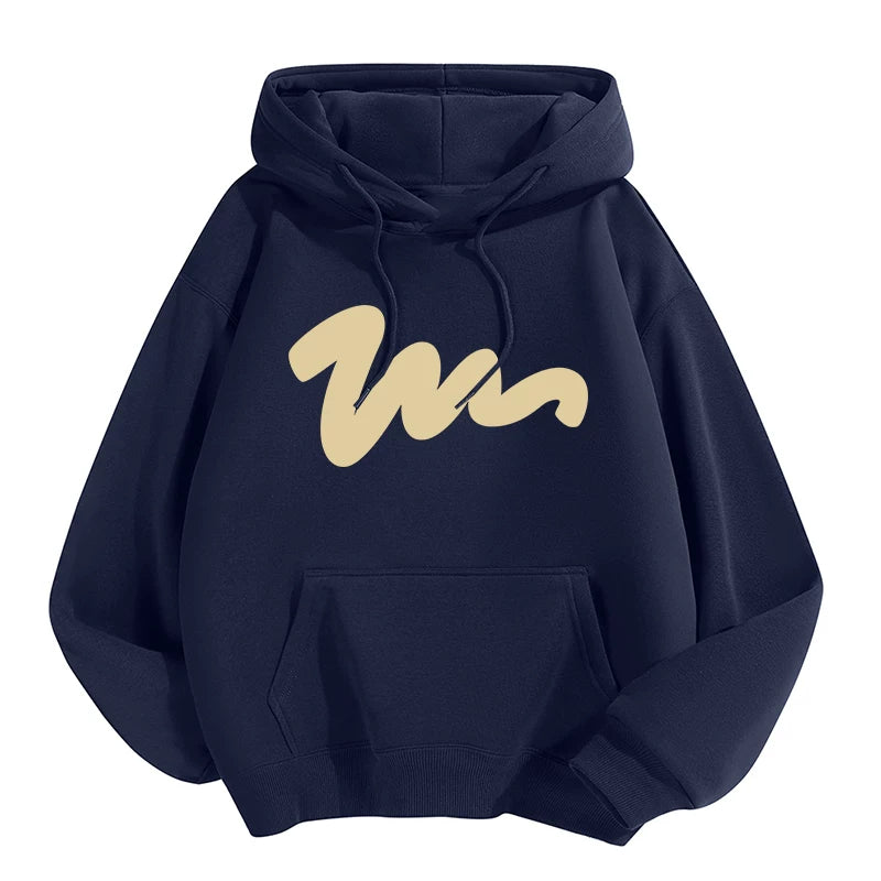 GLM Kişi və Qadınlar üçün Yun Astarlı Dəyirmi Yaxalı Sviter, Payız/Qış İstiliyi, Ağır Çəkili Stil, Amerika Boş Forması, Dəbli Brend Əsas Qat, Kişi Geyimləri