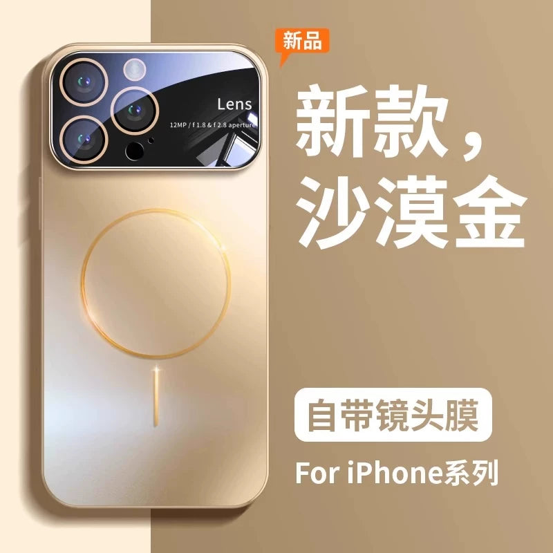 Haoqi yeni Magsafe maqnit iPhone 17 Pro Max telefon korpusu, tam örtüklü, iPhone 16 Pro və 15 Plus üçün düşmədən qorunma, premium hiss, 14 düymlük qoruyucu korpus, kişilər və qadınlar üçün ultra nazik mat sərt qabıq.