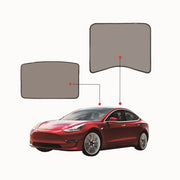 Tesla Model 3 XSY sunshade, sunroof, roof thermal insulation, side windows, windshield sunshade.