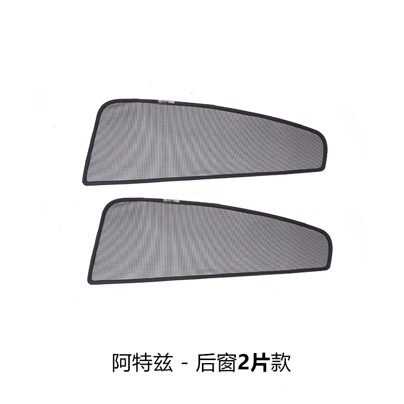 İstilik izolyasiyası və maqnit günəşdən qoruma ilə təchiz olunmuş Mazda 2014-2021 Atenza pəncərə günəşdən qoruyucu modifikasiyası üçün uyğundur.