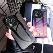 Boyalı şüşəli Honor 400 Lite telefon korpusu, Honor 400 Lite qoruyucu korpusu, xəyalpərəst ulduzlu səma tam örtüklü damcıdan qorunma ABR-NX1 shell N31C1 kişilər və qadınlar üçün yeni ultra nazik korpus, xarici versiya üçün uyğundur.
