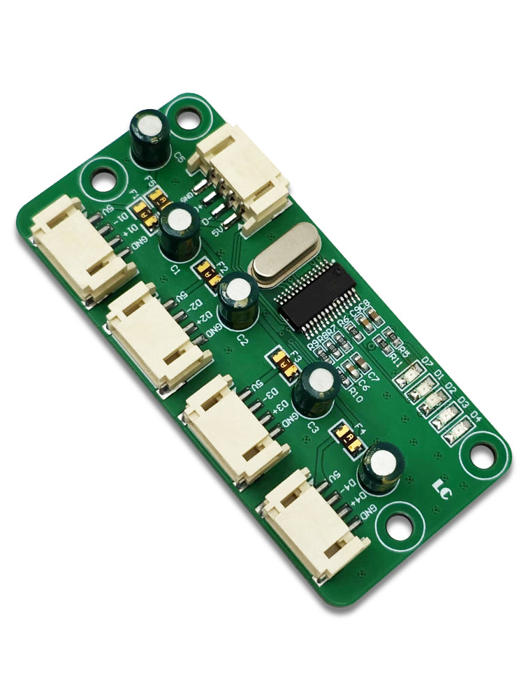 USB2.0 hub PH2.0 interfeys versiyası bir-dörd USBHUB modulu sürücüsüz USB splitter 1-4
