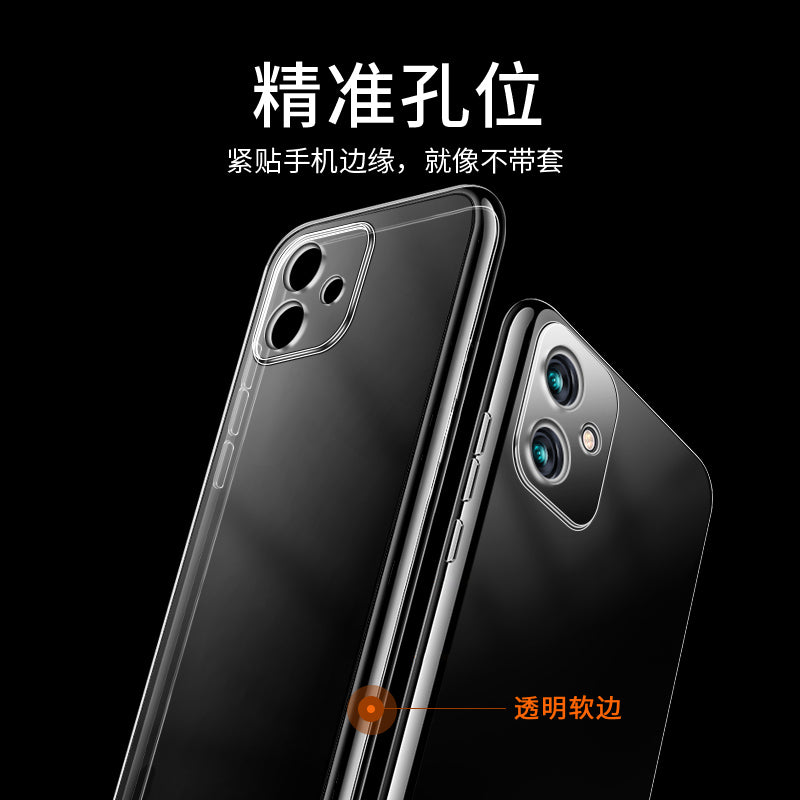Xiaomi Redmi Note12 üçün uyğundur mobil telefon qutusu Note12Pro şəffaf Note12Pro+ qoruyucu korpus Note12TUrbo düşməyə qarşı note12TPro silikon hər şey daxil yumşaq örtük sadə