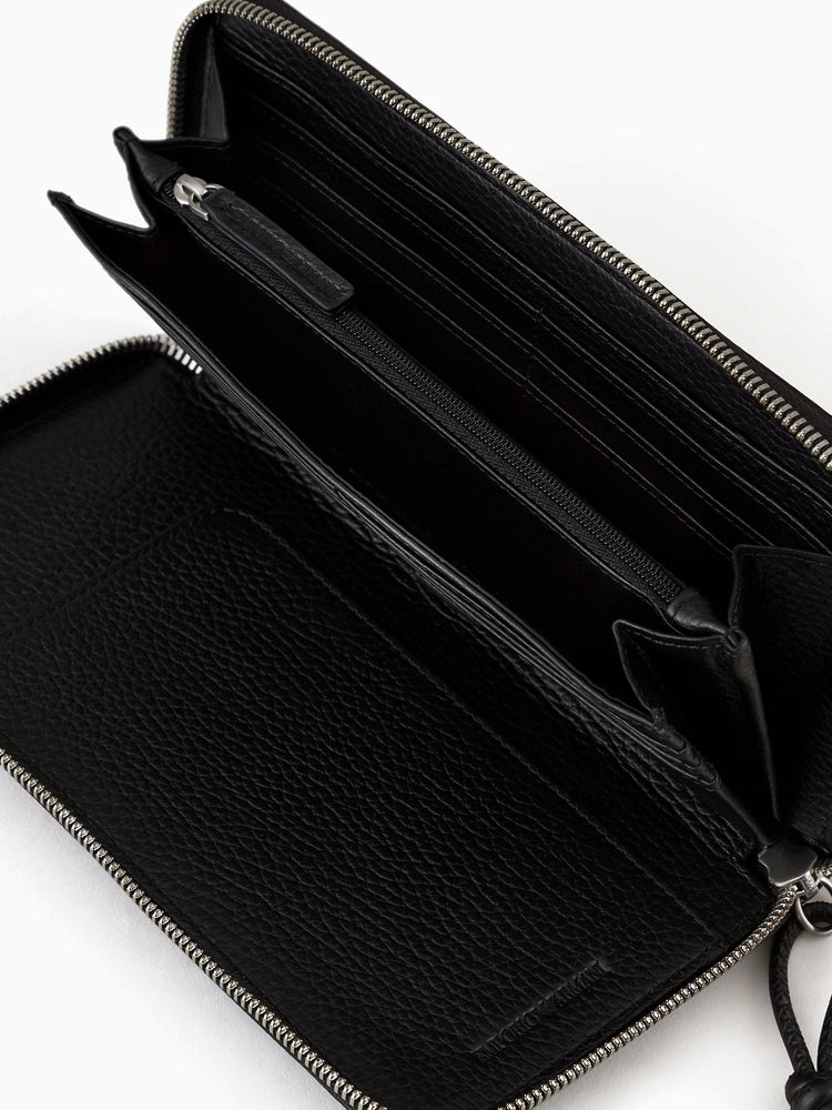 [New Year's gift] EMPORIO ARMANI Autumn/Winter Unisex Zipper Wallet/Card Holder