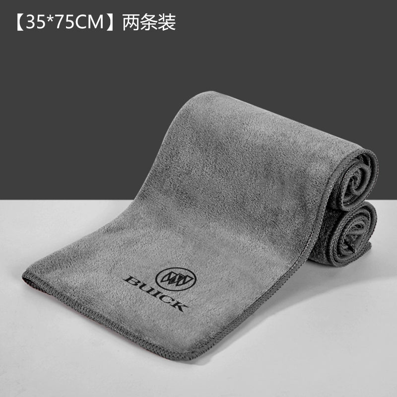 Avtomobil Yuma üçün xüsusi dəsmal Avtomobil Təmizləyici Parça Daxili Qalınlaşmış Absorbent Lintsiz Avtomobil Təchizatları Avtomobil Silmək Şüşə Bezi