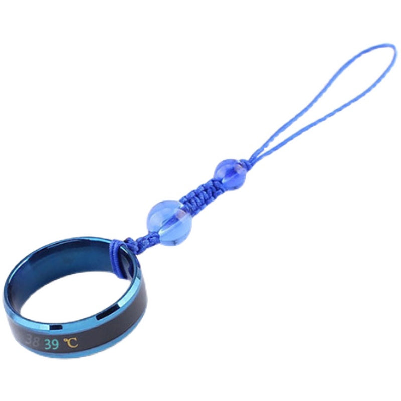 Telefon üçün üzük tokası, temperatura həssas telefon qayışı, titan polad üzük tokası, qısa telefon qayışı, kreativ aksesuar.