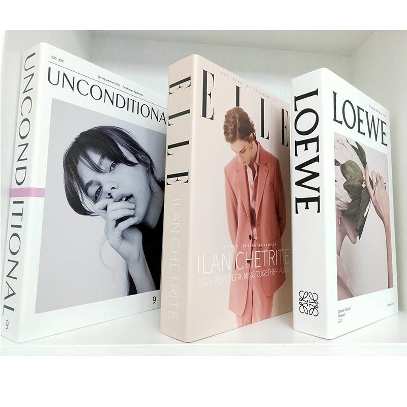 Ins Fashion Fake Books Home Decoration Coffee Table For Decoration