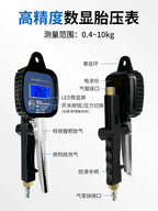 Təkər təzyiqi ölçən yüksək dəqiqlikli rəqəmsal rəqəmsal displey monitor, təkərlə şişirilən nozzle hava nasosu avtomobil üçün xüsusi barometr