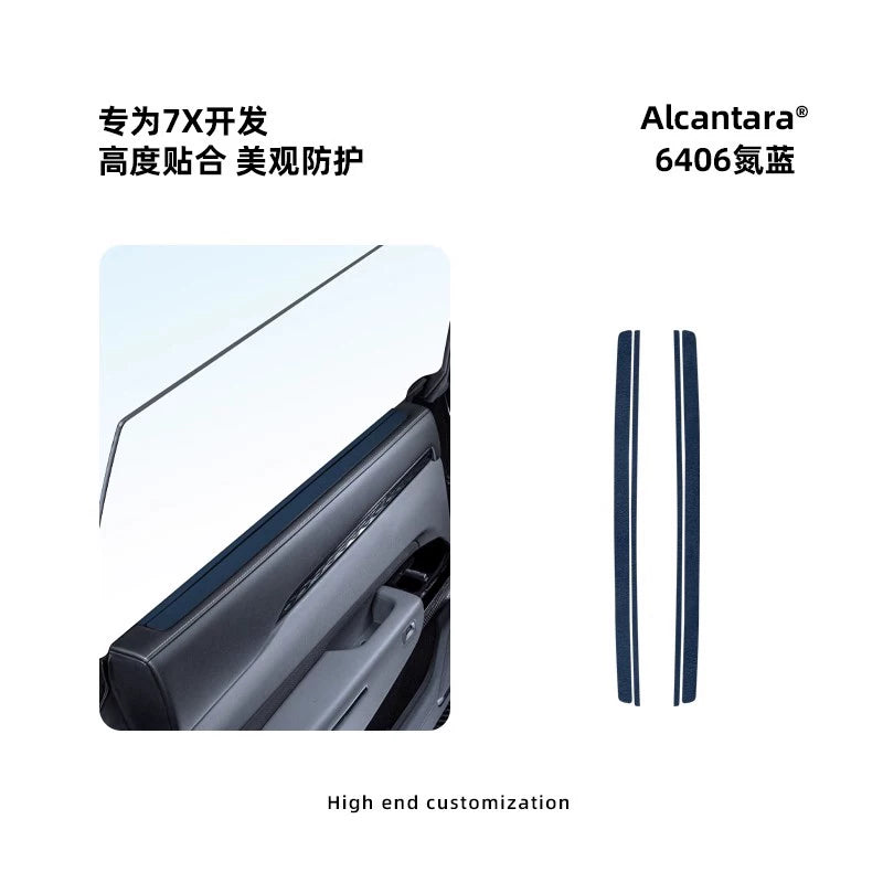 Vanxi, yaxşı bir avtomobil aksesuarı və dekorasiyası olan Krypton 7X arxa qapı günəş şüşəsi panel stikeri olan 2025-2026 modelləri üçün uyğundur.