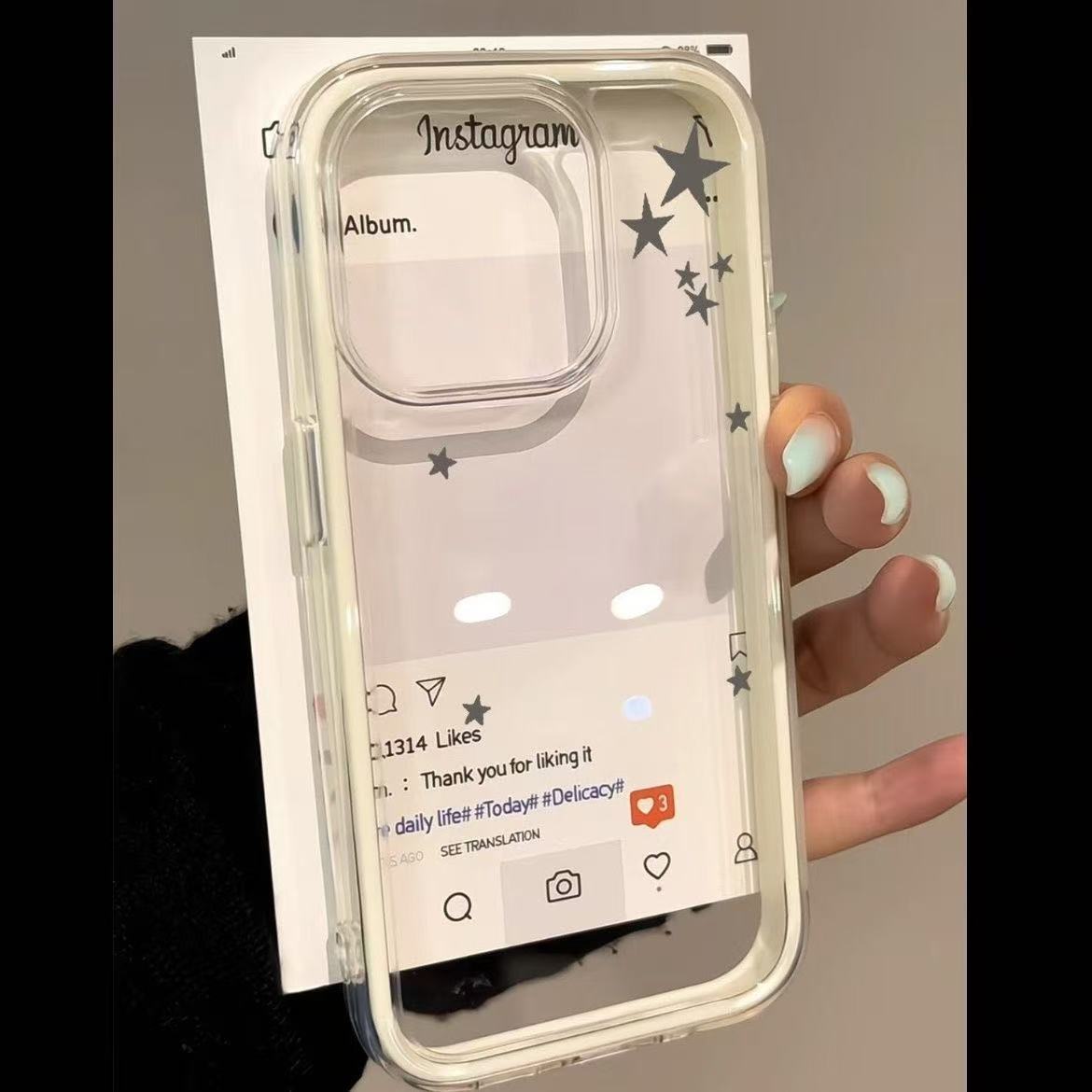 Apple 17promax cib telefonu üçün uyğun sadə ulduzlar 15 yeni Huawei mate70 ikisi birdə OppoReno13 qadın modeli yaradıcı Xiaomi 15 Redmi note14 OnePlus ACE5vivo