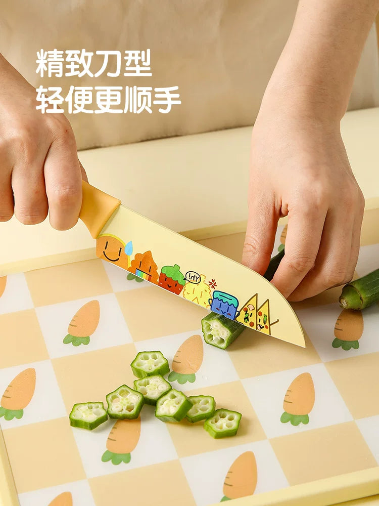 Kök mətbəx bıçağı aşpaz bıçağı meyvə bıçağı Santoku bıçağı mətbəx məişət qida əlavəsi bıçağı qadın paslanmayan poladdan hazırlanmış mətbəx bıçağı