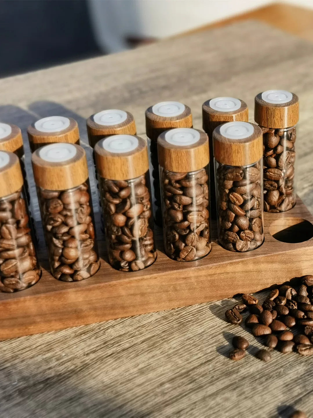 Qəhvə paxlası saxlama çəni, bir tərəfli işlənmiş möhürlənmiş qəhvə lobya çəni, saxlama çəni, lobya saxlama çəni, çay qoxusu şüşəsi