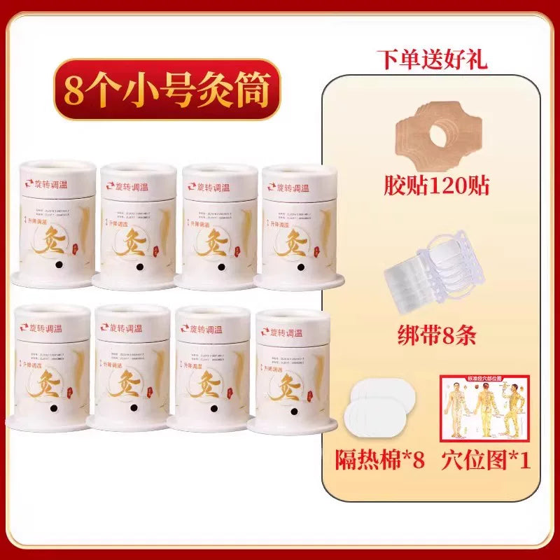 Moxibustion qutusu, portativ yakı məişət yeni texnikası, ildırımlı yanğın moxibustion moxa sütunu, tüstüsüz qutu, kiçik asılmış yakı borusu