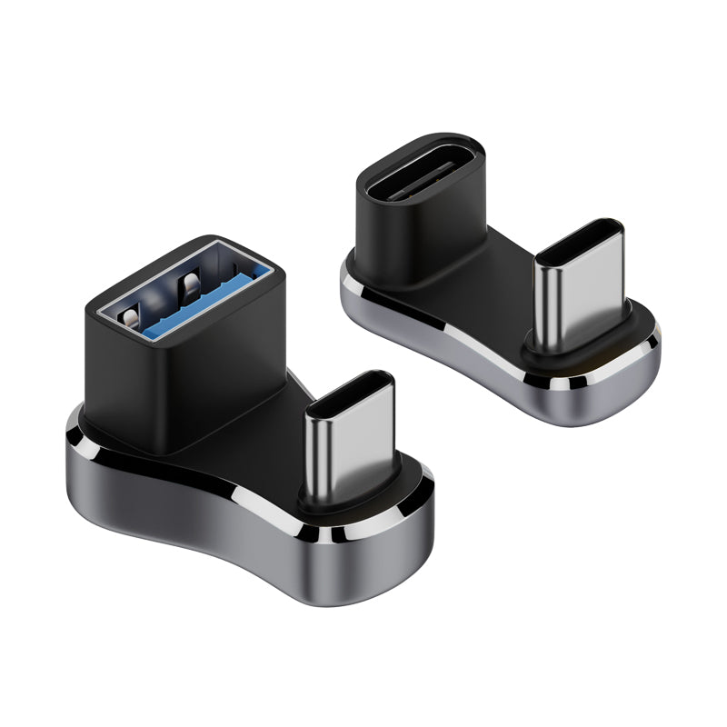 Shangyouqi TYPE-C USB adapter USB3.2Gen2 kişidən qadına kişiyə 10G yüksək sürətli U formalı dirsək Steam Deck əl planşet noutbuku OTG çeviricisi üçün uyğundur