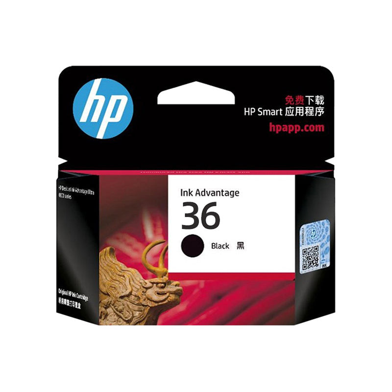 HP HP Print Flagship Store rəsmi orijinal 36 qara mürəkkəb kartrici deskjet2388 2385 2389 2386 1288 1285 1286 1289 printer üçün uyğundur