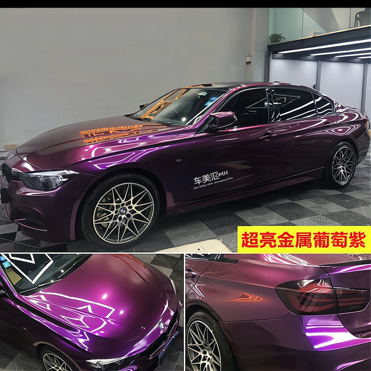 Pethuayue Pudra Rəng Dəyişən Film Tam Avtomobil Qapağı Fantaziya Vulkanik Kül Avtomobil Filmi Rəng Dəyişən Parlaq Qara Tpu Görünməz Avtomobil Filmi