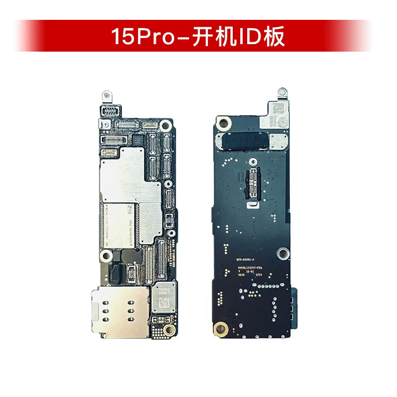 15 ID board 15Pro Max cilalama lövhəsi 15PM/15plus yuxarı və aşağı hərəkətli lövhənin alt ID anakartının cilalanması üçün uyğundur