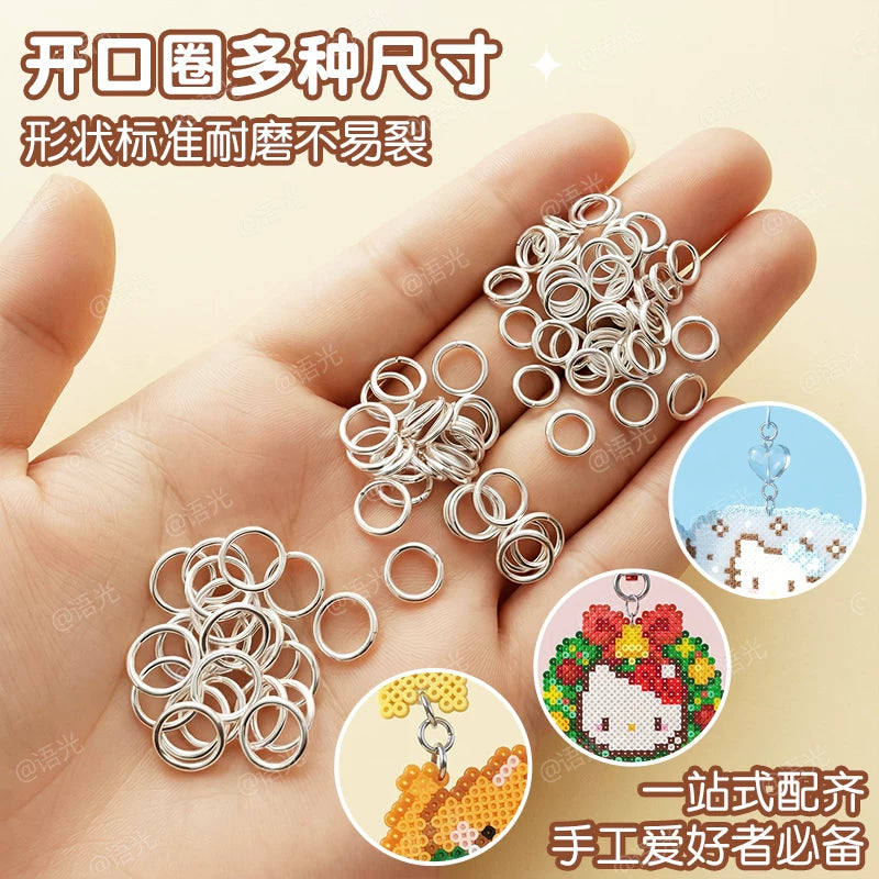 Lobya xüsusi açılış üzük yumruq kəlbətinləri açar kulon əl istehsalı DIY material aksesuarları kiçik lobya aləti