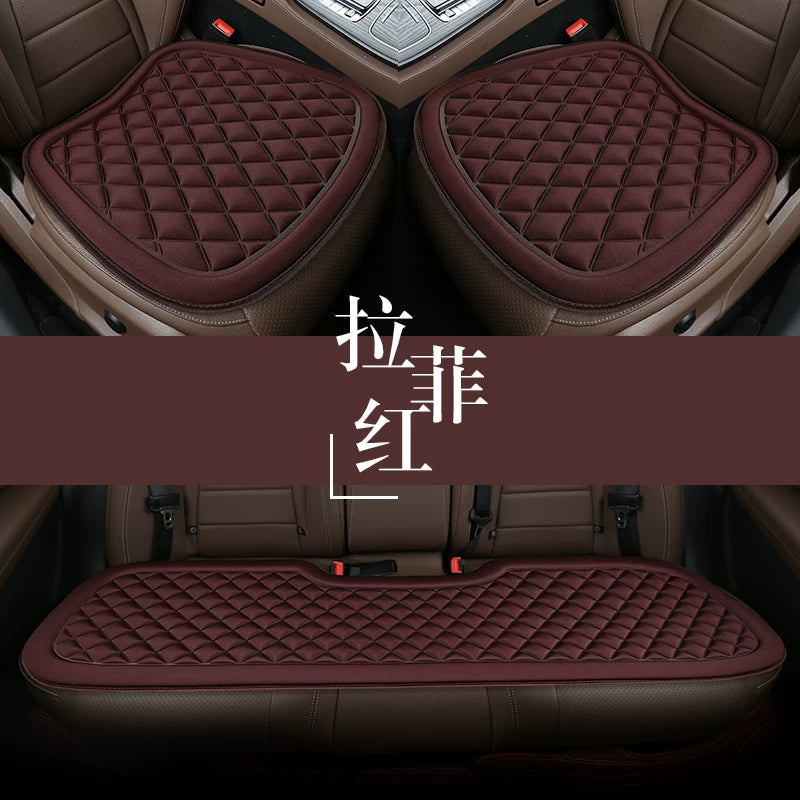 2025 New Summer Car Seat Cushions, Car Interior Seat Covers, Hip Cushions, One-Piece Back Seat Cushions, Suitable for All Seasons