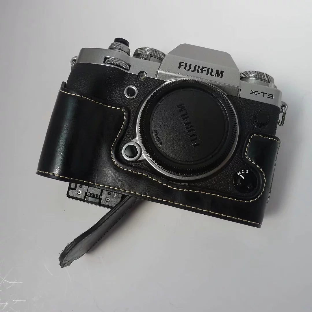 Fuji XT30 kamera çantası XM5 XT50 XA7 XA5 X100V XT4 dəri çanta XS10 baza XS20 üçün uyğundur