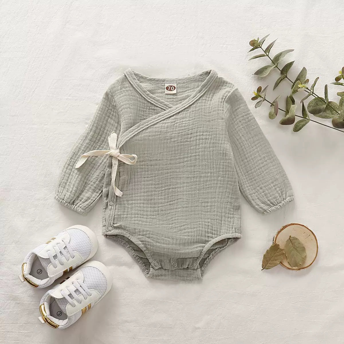 Yenidoğulmuş Körpə Oğlan Qızlar üçün Romper Kombinezon Körpə Uşaq Geyimləri