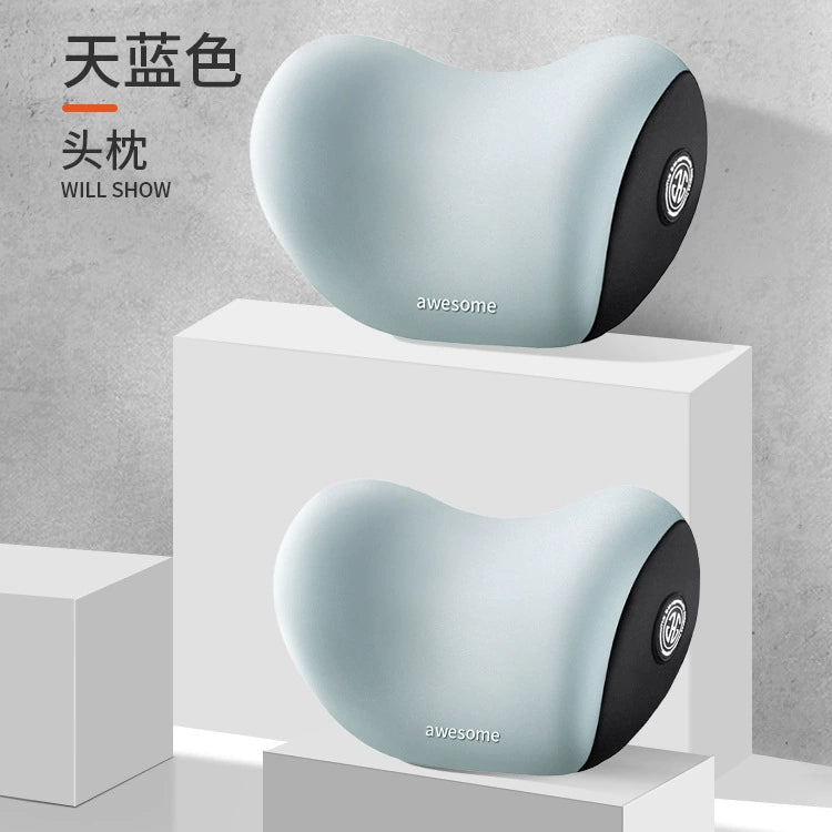 Avtomobil Başlığı Boyun Yastığı Avtomobil Aviasiya Dərəcəli Boyun Yastığı Avtomobil Kreslosunun İçində Yay Sürücülük Başlığı