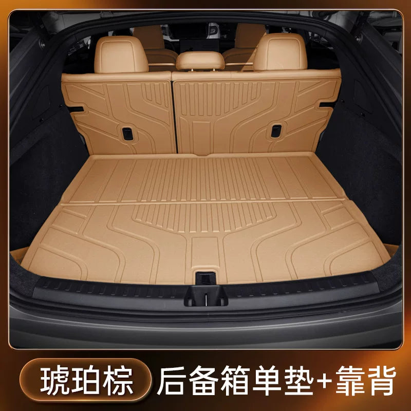 Xüsusi olaraq Wenjie M8 baqaj ayaqaltıları, Huawei AITO avtomobilinin altı nəfərlik və beş nəfərlik modifikasiya aksesuarları, döşəmə ayaqaltıları üçün hazırlanmışdır.