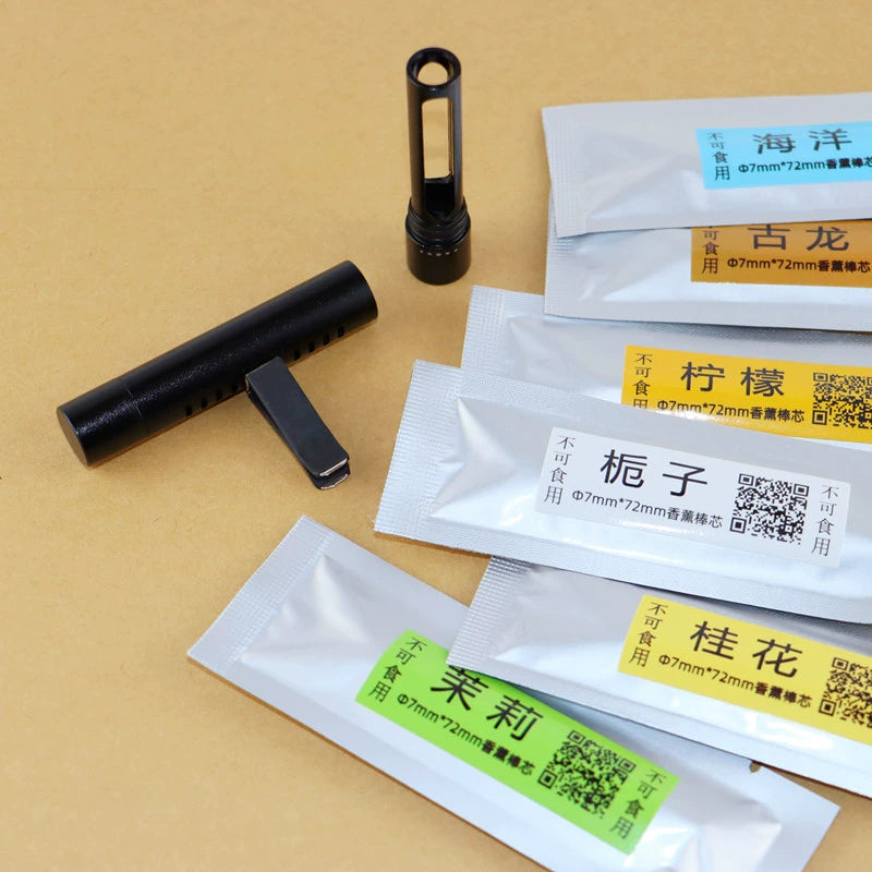 Avtomobil Aroma Çubuqlarının Dəyişdirilməsi Avtomobil Daxili Ətiri Bərk Balzam Kondisioner Çıxışı Uçucu Çubuq Əlavəsi Buxur Şeridi