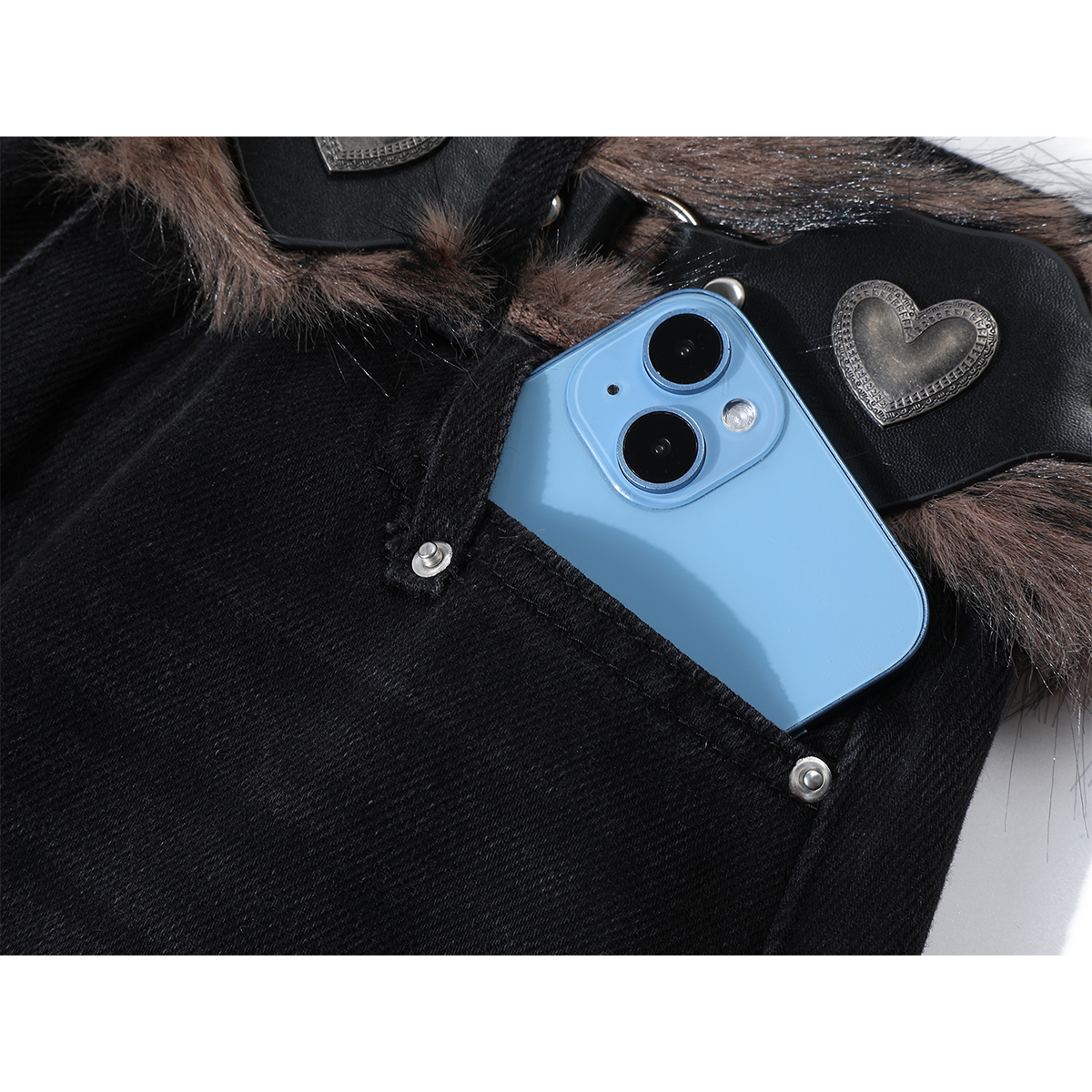 Chorlisa, qadınlar üçün vintage, işlənmiş denim cins şalvar, geniş ayaqlı, boş, çoxfunksiyalı, payız Amerika üslubunda, yüksək belli düz ayaqlı şalvar.