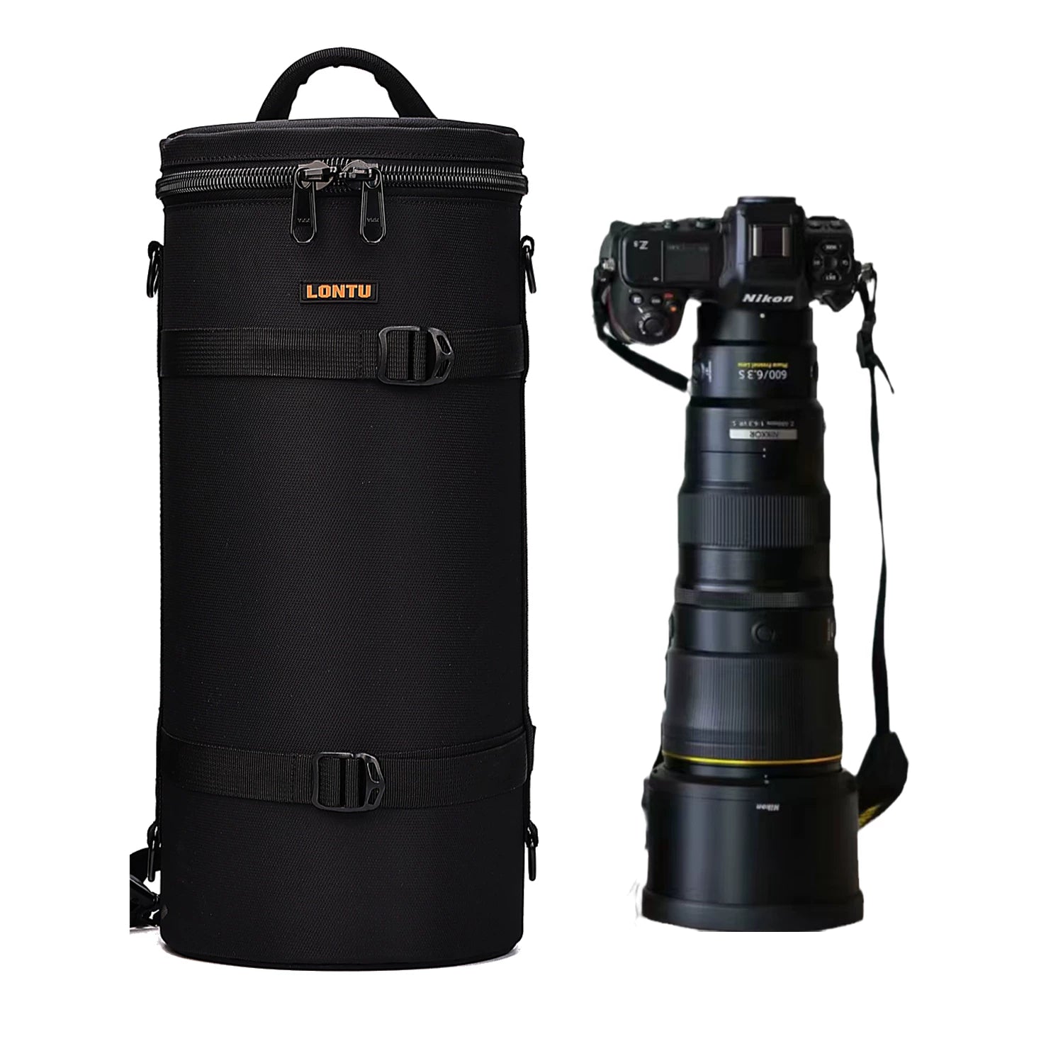 Canon RF200-800mmF6.3-9 telefoto linza çantası barel qapağı CANON kamera çiyin fotoqraf çantası üçün uyğundur