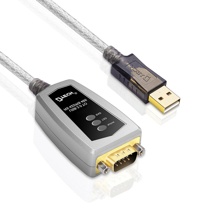 Dite USB-dən 485-ə seriya port çeviricisi 9-pin rabitə məlumat adapter kabeli 422 iki nüvəli sənaye dərəcəli DT-5019