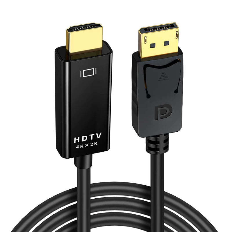 DP-HDMI adapter HD kabel displey portu host qrafik kartı 4k displey proyektor çevirici dp1.4 hdin adapter 4K60HZ kompüter monitor ekran notebook