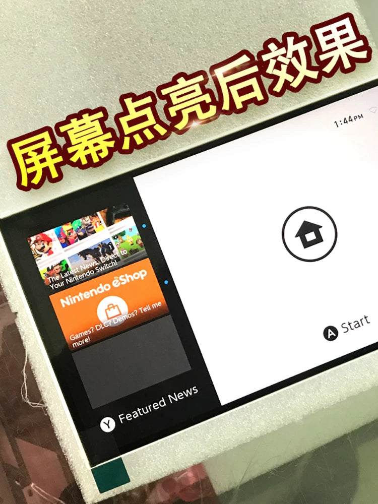 Original Switch fit LCD lite displey ekranı NS təmir aksesuarları tam uyğun ekran yığma oled maşını