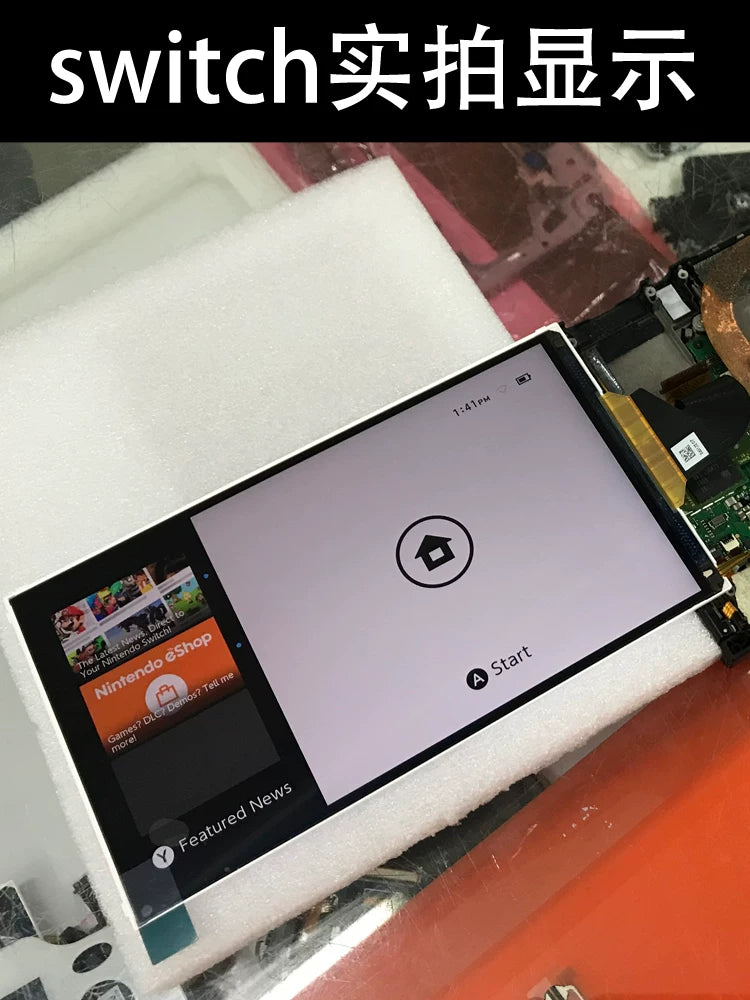 Original Switch fit LCD lite displey ekranı NS təmir aksesuarları tam uyğun ekran yığma oled maşını