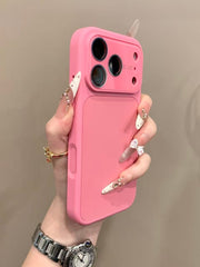 Maye silikon yüksək səviyyəli hiss dərhal 17 Apple 17 promax mobil telefon qutusu 16 promax yeni tutqun iPhone 15 pro üçün uyğun düşməyə qarşı 14 lens hər şey daxil 13 qoruyucu qabıq kişi və qadın yumşaq qabıqla dəyişir
