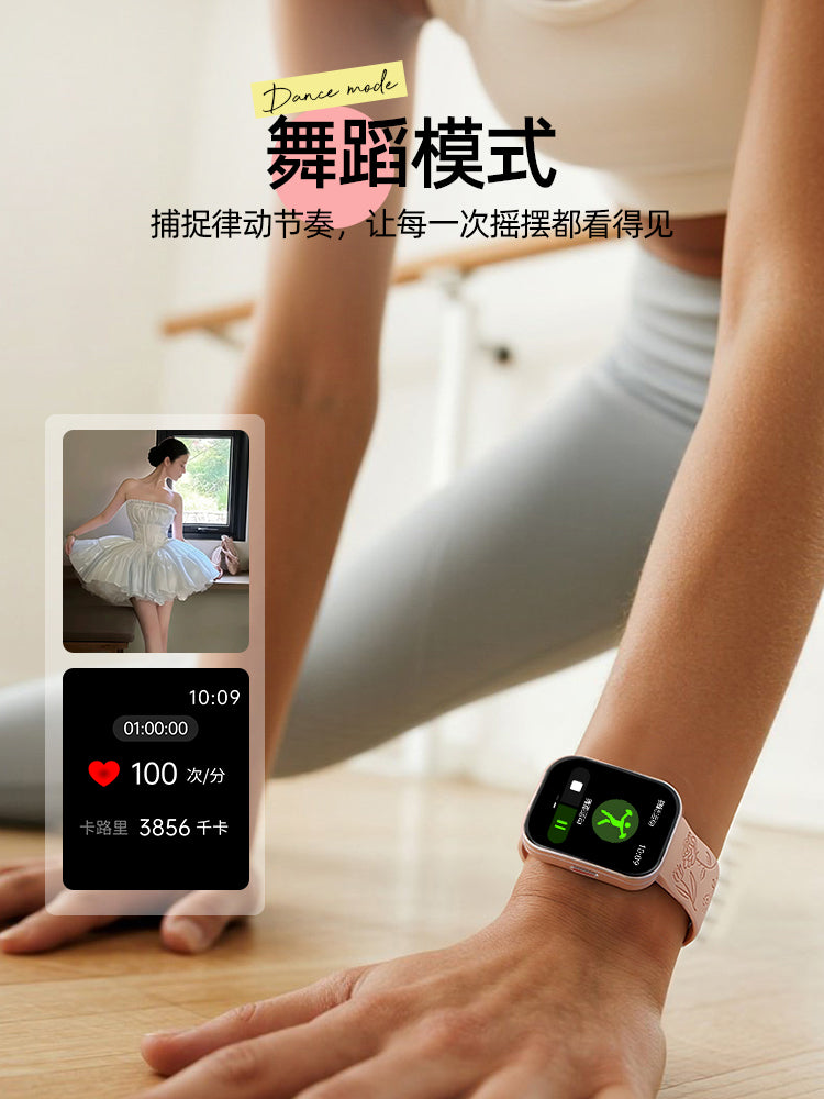 İdman saatı qadınların ürək döyüntüsü hrv yuxu ürək dərəcəsi qaçış fitness yoga ödənişi bluetooth telefon ağıllı bilərzik 9