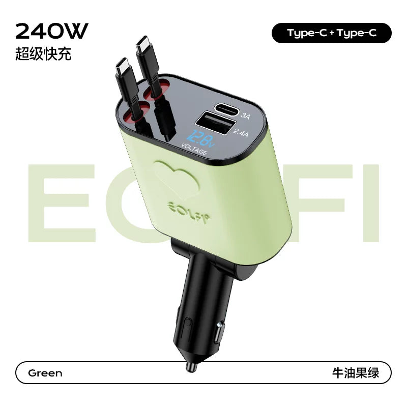 Lynk & Co 06 avtomobil şarj cihazı ilə uyğundur Super Sürətli Şarj 08 EM-P / 03 01/Z10 siqaret alışqanı adapter fişi